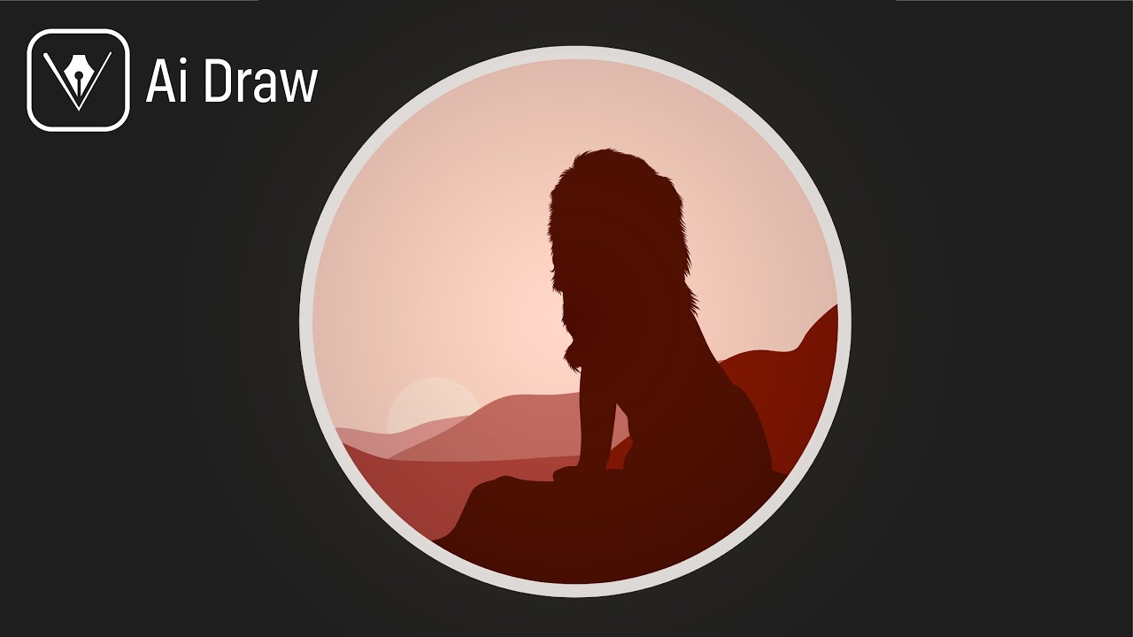 How to Create a Minimal Vector Landscape in Adobe Illustrator Draw ...