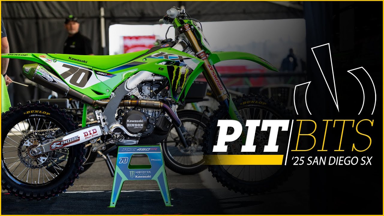 2025 San Diego Supercross | Pit Bits - YouTube