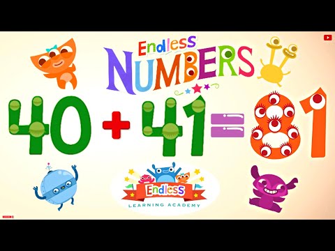 Endless Numbers 81 | Learn Number Eighty-one | Fun Learning for Kids
