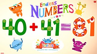 Endless Numbers 81 Learn Number Eighty-One Fun Learning For Kids