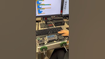 VEX Test Bed Level 2 Program 6 Distance Sensor #shorts