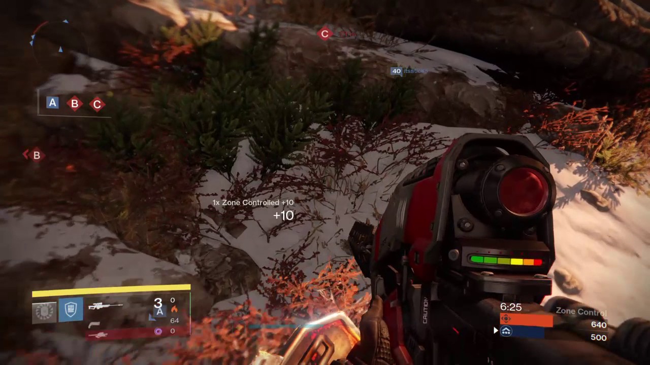 Destiny IceBreaker 1 shot kill to body. YouTube