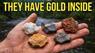 5 Common Rocks With Gold Inside — Don't Throw Them Back
