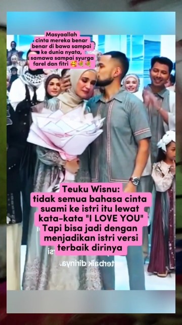 Cinta setara, semoga Allah jaga #teukuwisnu#shireensungkar #shorts