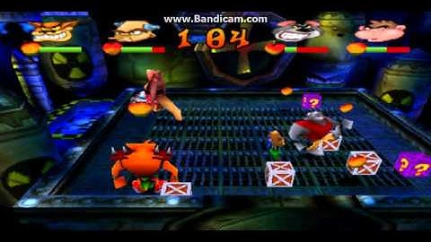 Crash Bash - review - Drain Bash ( Trophy challenge 2 )