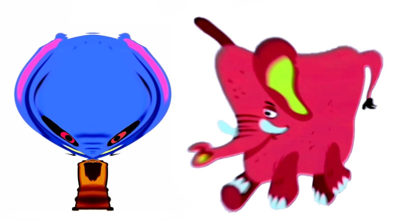 Thin Elephant | Audio : More Low Pitch ( Hickory Dickory Dock Video Toturial Effect ( Reverse + x200