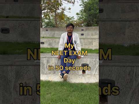 My NEET exam day 😇 #neet #neet2024 #mbbs #aiims #neetaspirant #neetmotivation #aiimsdelhi #study