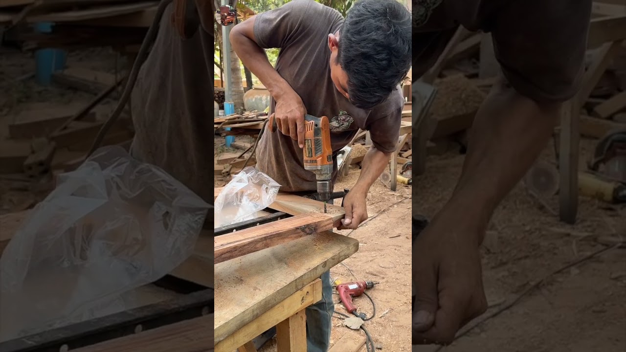 деревянная рама катушки 2