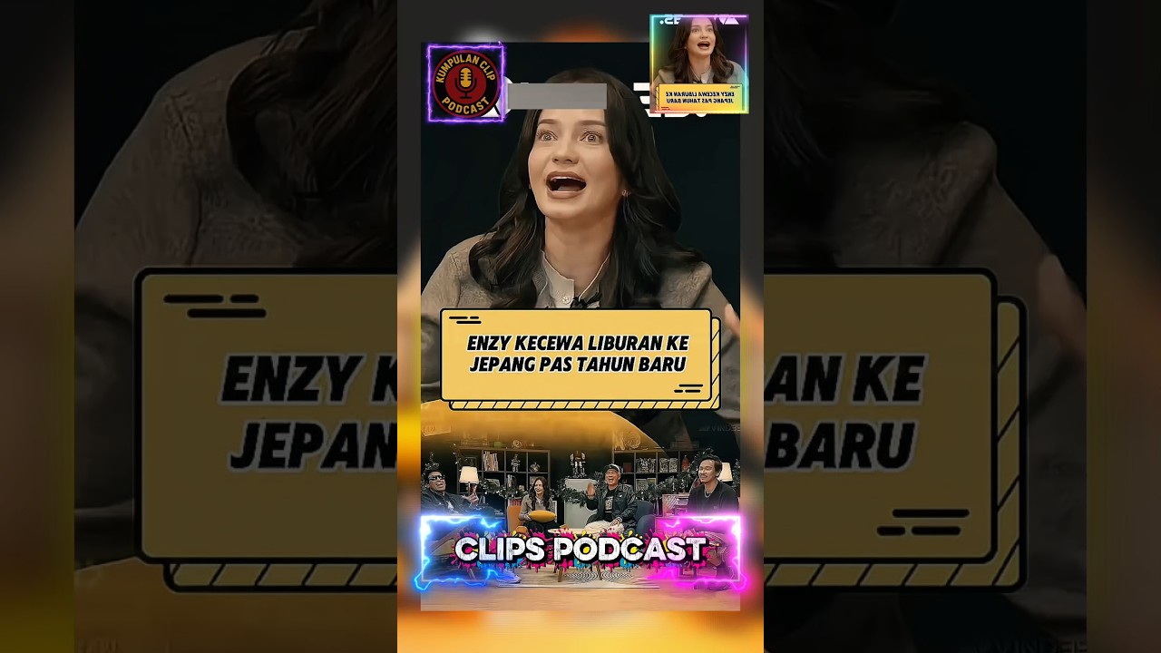 Enzy Nyesel Liburan Tahun Baru Di Jepang 🤣