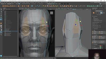 MAYA Module 5: Character Detailing - HEAD 02: Starting the EYE