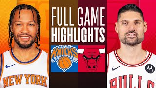 Game Recap: Bulls 108, Knicks 100