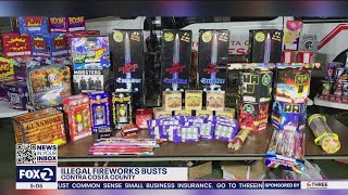 East Bay officials confiscate fireworks, stop spread of fires