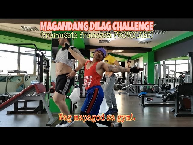 WAG KAYO MAGPAGOD SA GYM (Magandang dilag CHALLENGE /Frumusețe frumoasă PROVOCARE) LUAHGTRIP
