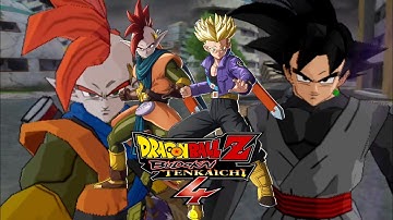 Dragon Ball Z Budokai Tenkaichi 4 : Tapion & Future Trunks (Sword) vs Black Goku & Zamasu