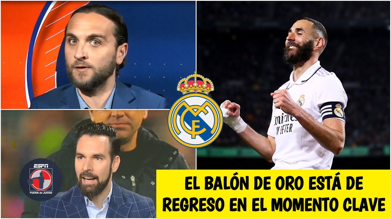 REAL MADRID golea al Barcelona de la mano de Benzema y ahora piensa en ...