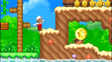 NSMB DS: "Missing Island" -  Custom Tileset Showcase