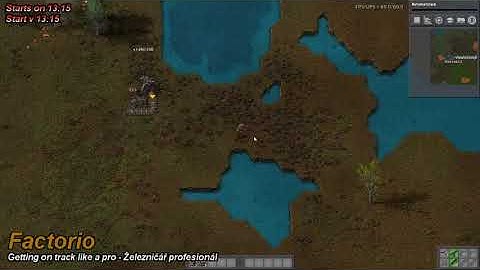 Factorio - Getting on track like a pro