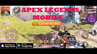 APEX LEGENDS MOBILE SOFT LAUNCH GAMEPLAY ANDROID IOS EXTREME HD SETTING DIRECT APK +LINKS 2021 screenshot 4