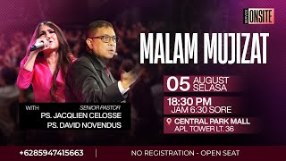 Download Lagu MALAM MUJIZAT | With Ps. Jacqlien Celosse \u0026 Ps. David Novendus | 05.08.2025 MP3 Download Lagu MALAM MUJIZAT | With Ps. Jacqlien Celosse \u0026 Ps. David Novendus | 05.08.2025 MP3