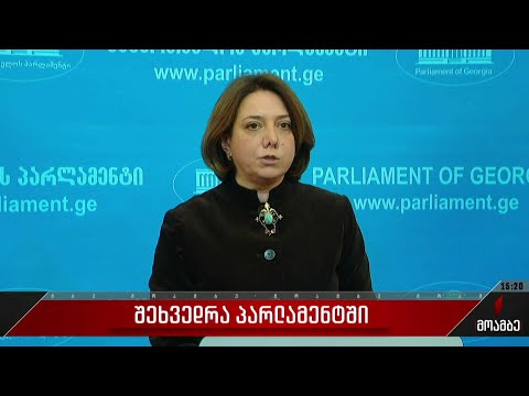 შეხვედრა პარლამენტში