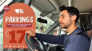 Europa en motorhome:  Tipos de ESTACIONAMIENTOS y la App Park4Night  | Cap 17