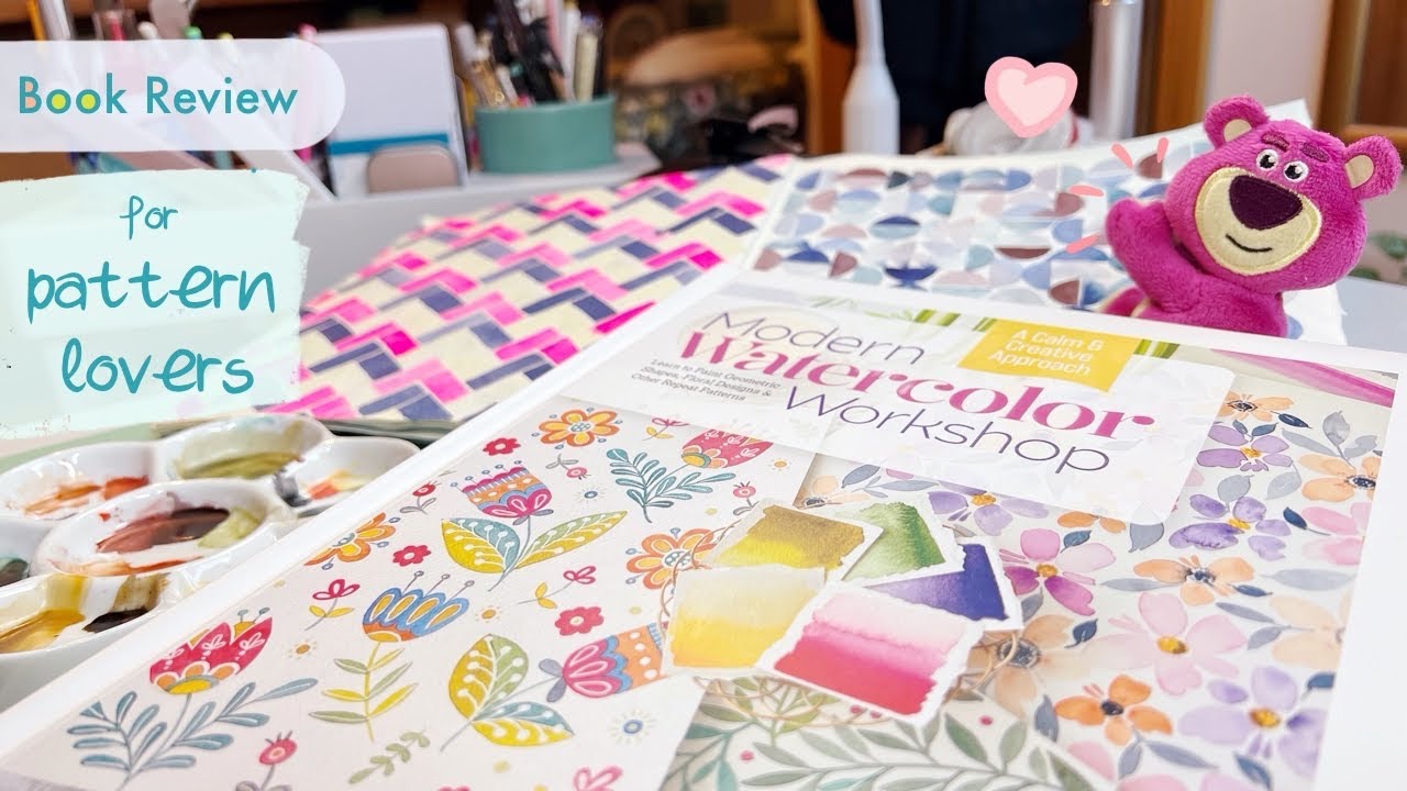 Modern Watercolor Book Review and Flip Through