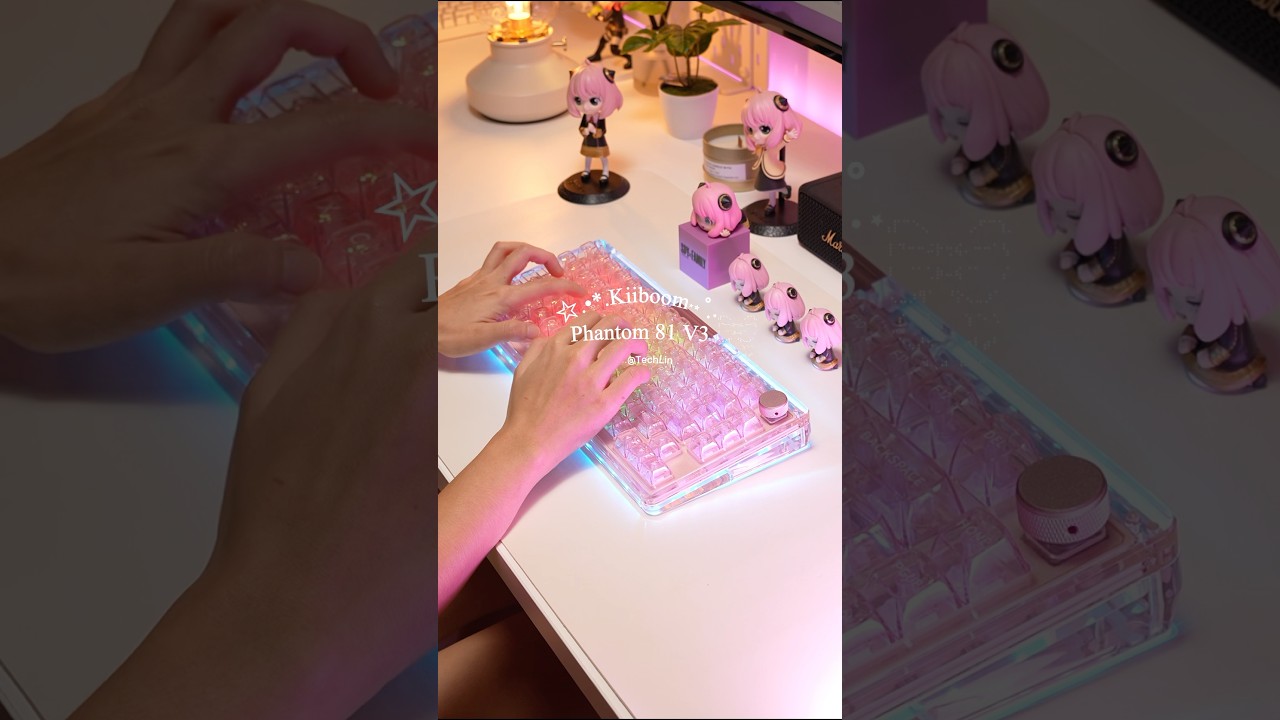 Одна из самых красивых и удобных клавиатур, которые у меня когда-либо были 🥹🩷✨