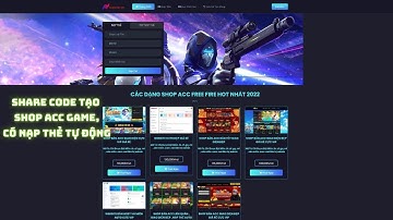 [Code DV Web] Share code của taoshopgame.vn