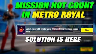 Prize Path Mission Not Complete in Metro Royale | Defeat Players) 1 Time(s) Using M16a4 BGMI screenshot 4