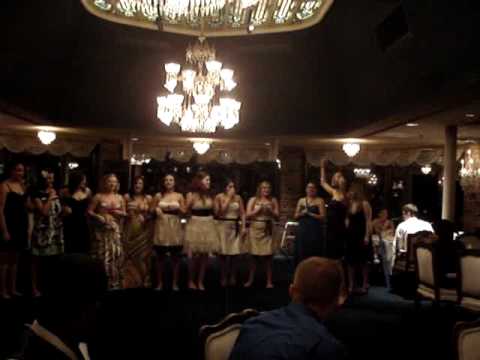 Delta Phi Epsilon - Phi Gamma - Delta Chi pledge class song and dance!
