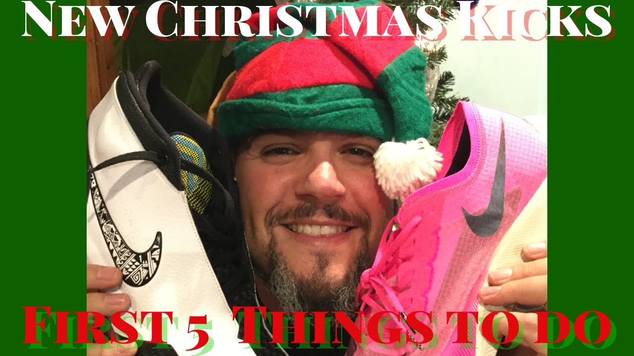 New Christmas Shoes? First 5 Things To Do with New Shoes YouTube