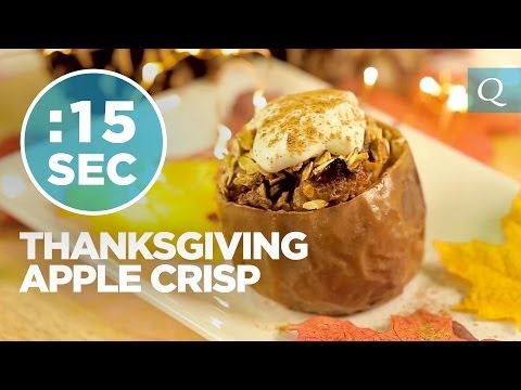 Thanksgiving Apple Crisp - #15SecondRecipe