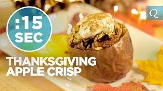 Thanksgiving Apple Crisp - #15SecondRecipe