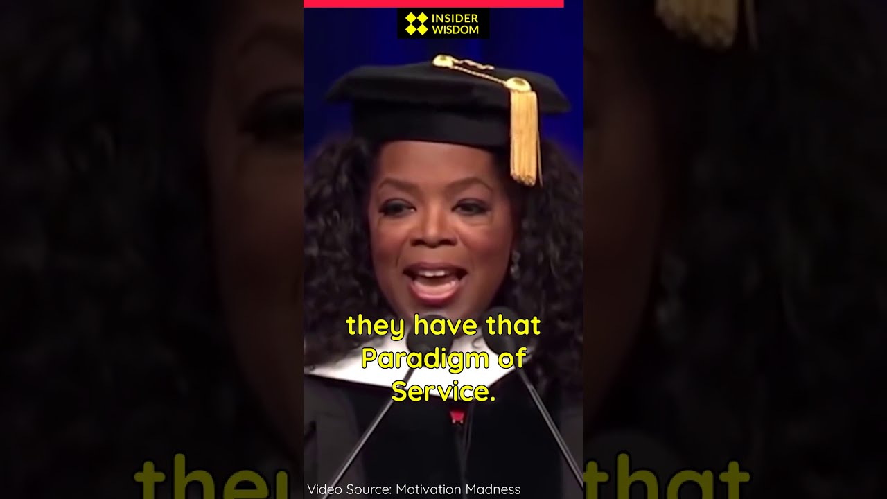 Oprah Winfrey: Why you don't need to be famous? 