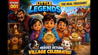 Little Legends Episode 001 | The Real Golden Compass | 3D Animated Kids Cartoon | Full Episode