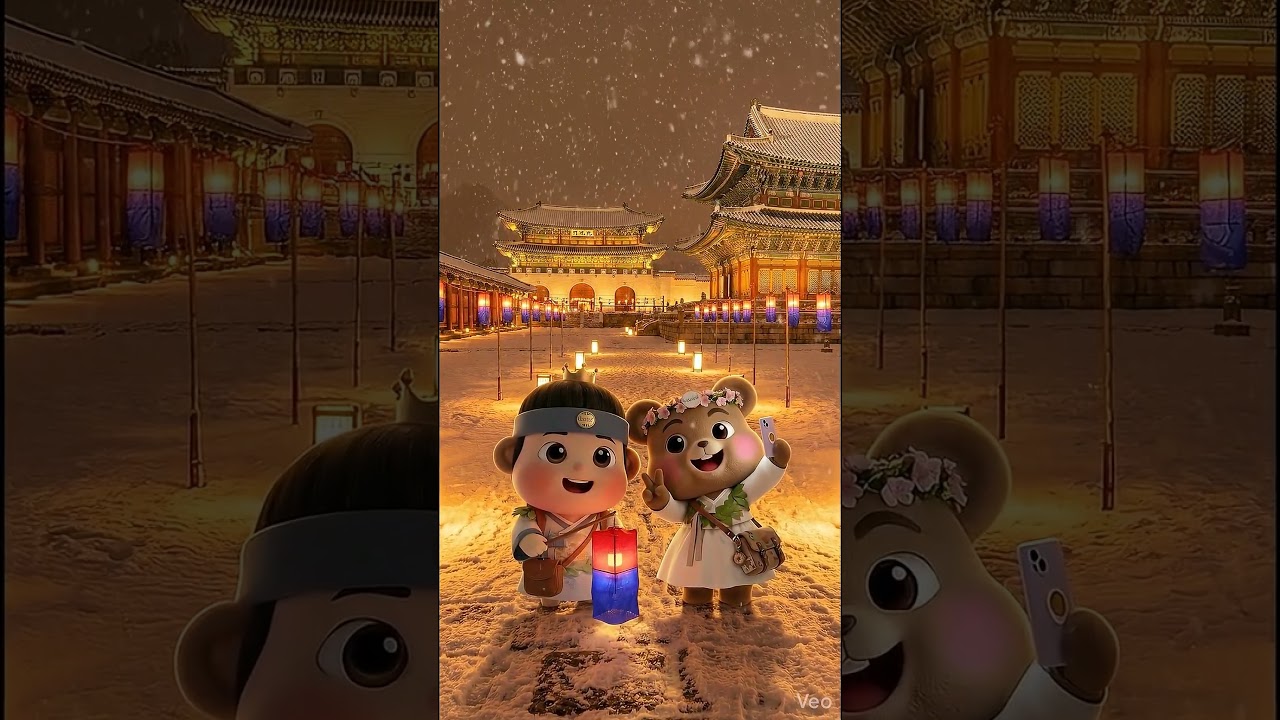 You won't believe Seoul's Night View! 🇰🇷 (Winter Magic) #shorts