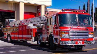 *Ex-Truck 64* LAFD Light Force 33 Responding