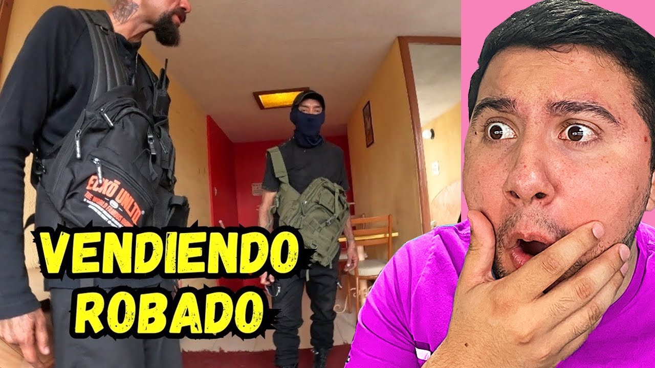 AbrahamBass Reacciona a Vendiendo Cosas Robadas (BROMA) - Rey De Las Bromas