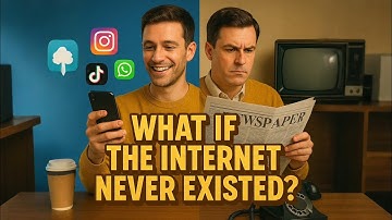 WHAT IF THE INTERNET HAD NEVER BEEN INVENTED?