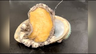 元気なアワビにスピリタスを垂らすと。。。　 #shorts