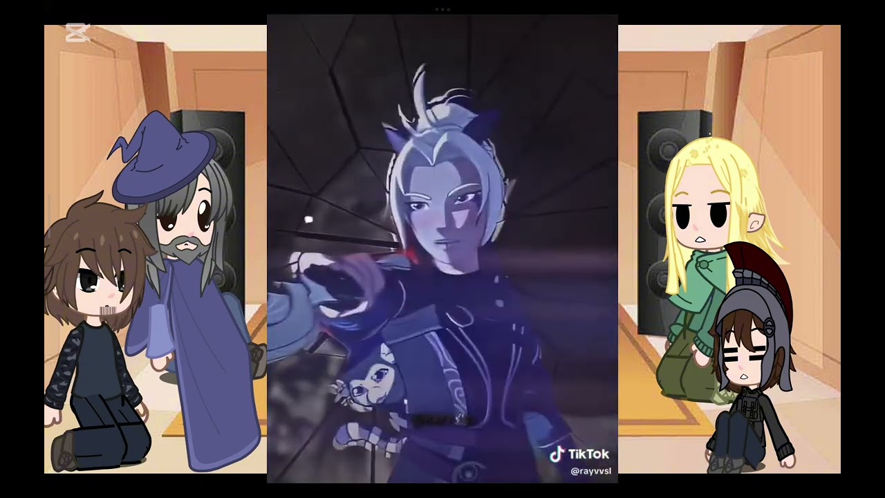 The lord of the rings react to yn as Rayla 