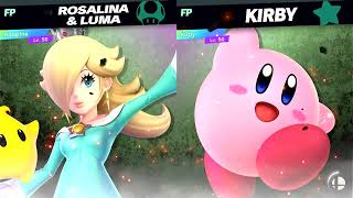 Super Smash Bros Ultimate Amiibo Fights Request #26112 Rosalina vs Kirby