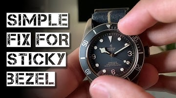 How I Fixed The Sticky Bezel On My Tudor Black Bay Bronze 😄