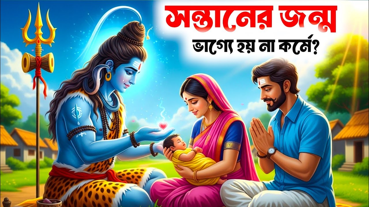 সন্তান প্রাপ্তি কি শুধুই কপালের লিখন?  শিব কথায় জেনে নিন | Shiv Katha | bhakti Video |Shiv Charcha