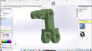 Solid Work 3D Cad Exercise 20 "Part of design" #solidworks #partofdesign #part