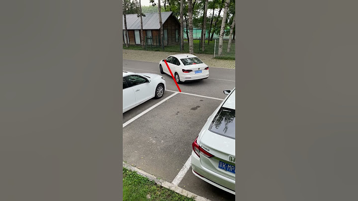 An easy way to park your car, how do you all park your cars?