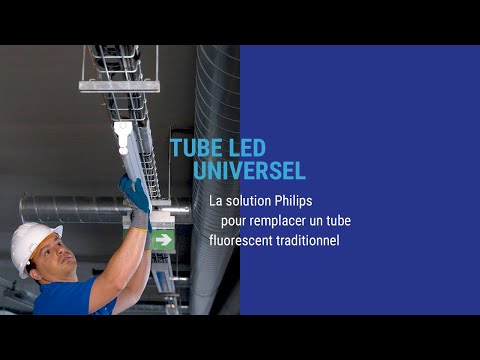 Comment remplacer un tube fluorescent par un tube LED - Le tuto Sonepar Connect