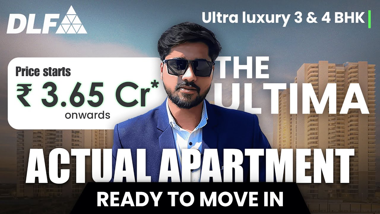 DLF Ultima Sector 81 Gurgaon | Actual Apartment Tour | Ready To Move | Luxury 3 & 4 BHK Apartments