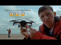 I Almost broke my drone near the SEA! EPIC cinematic vlog