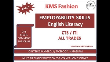 Employability skills part 1 by Shwetambri Sharma